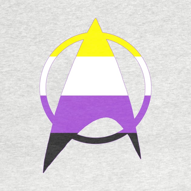 Non-Binary Starfleet Pride by EmceeFrodis